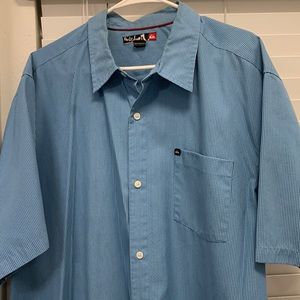 Quicksilver, mens XXL, button down shirt